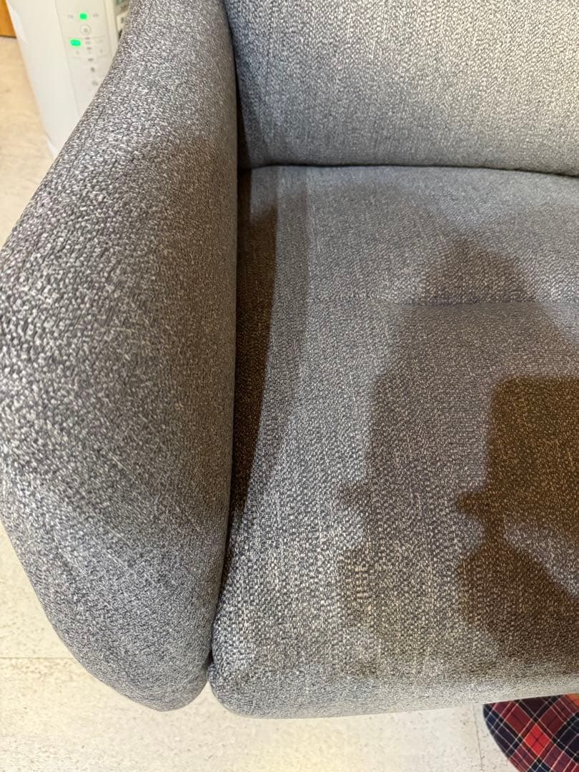 こ*じ様 [送料込] 2023年冬購入 ニトリ電動1人掛けソファ グレー ファブ