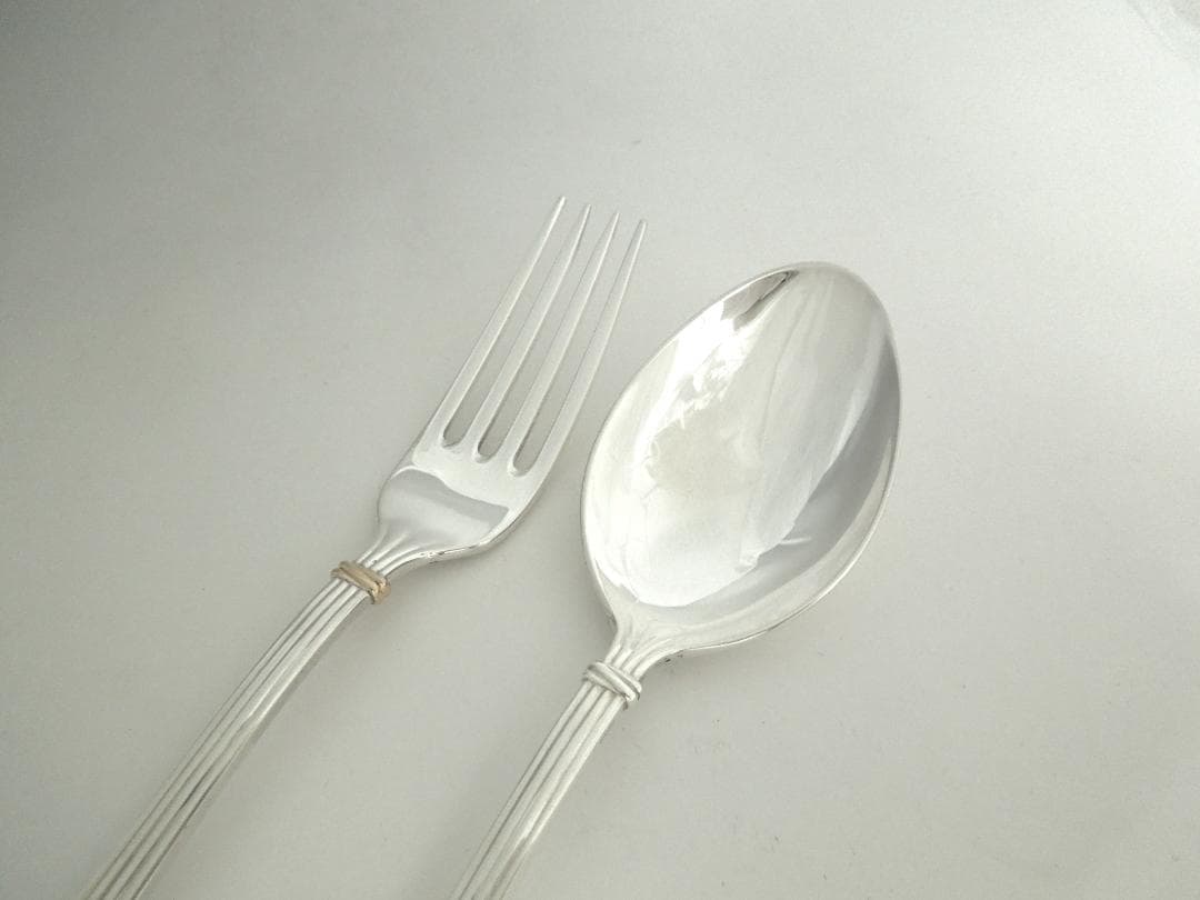 Cartier　シルバースプーン&フォーク　カルティエ　未使用