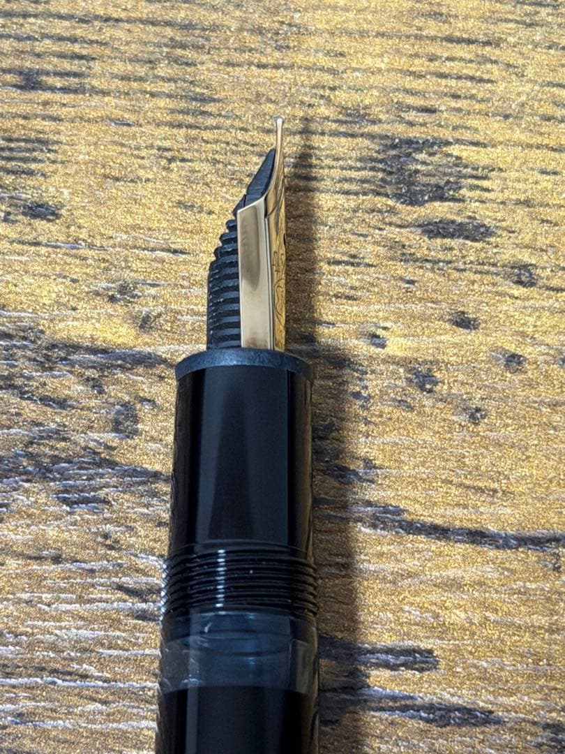 新品未使用　146 ルグラン　西ドイツ製　全金　2段エボナイトペン芯　F 万年筆