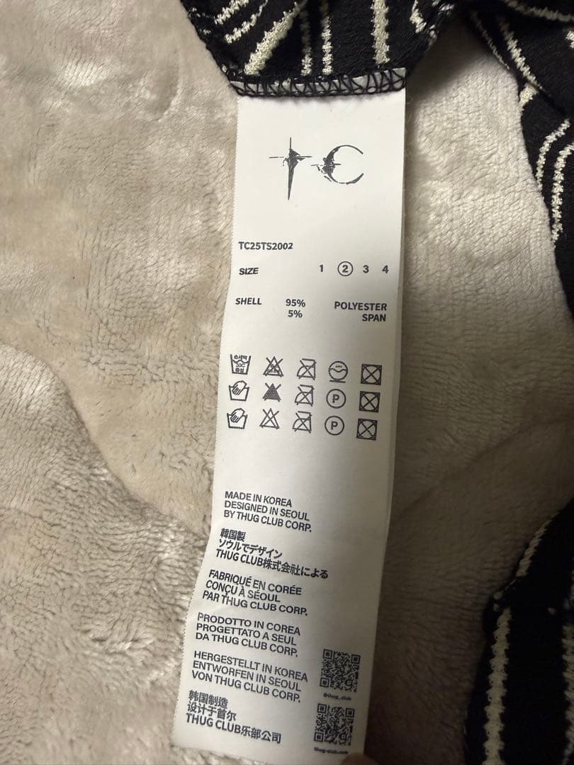 thug club TC long sleeve サイズ2