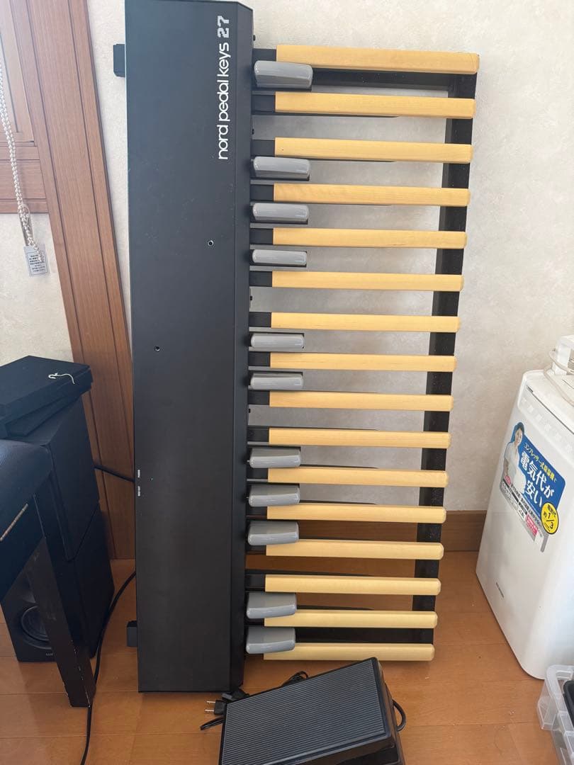 pedal keys 27 midi 足鍵盤　オルガン