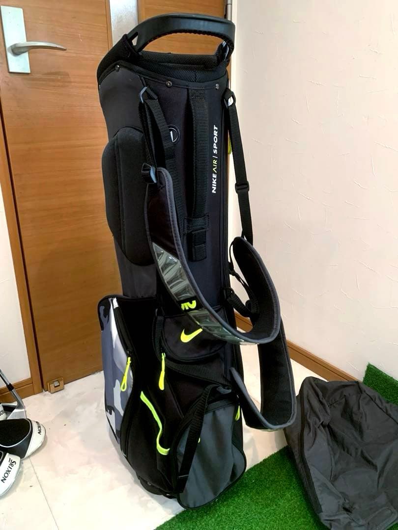 美品　ナイキ　NIKE エアースポーツ　スタンド　キャディバッグ　迷彩　カモ