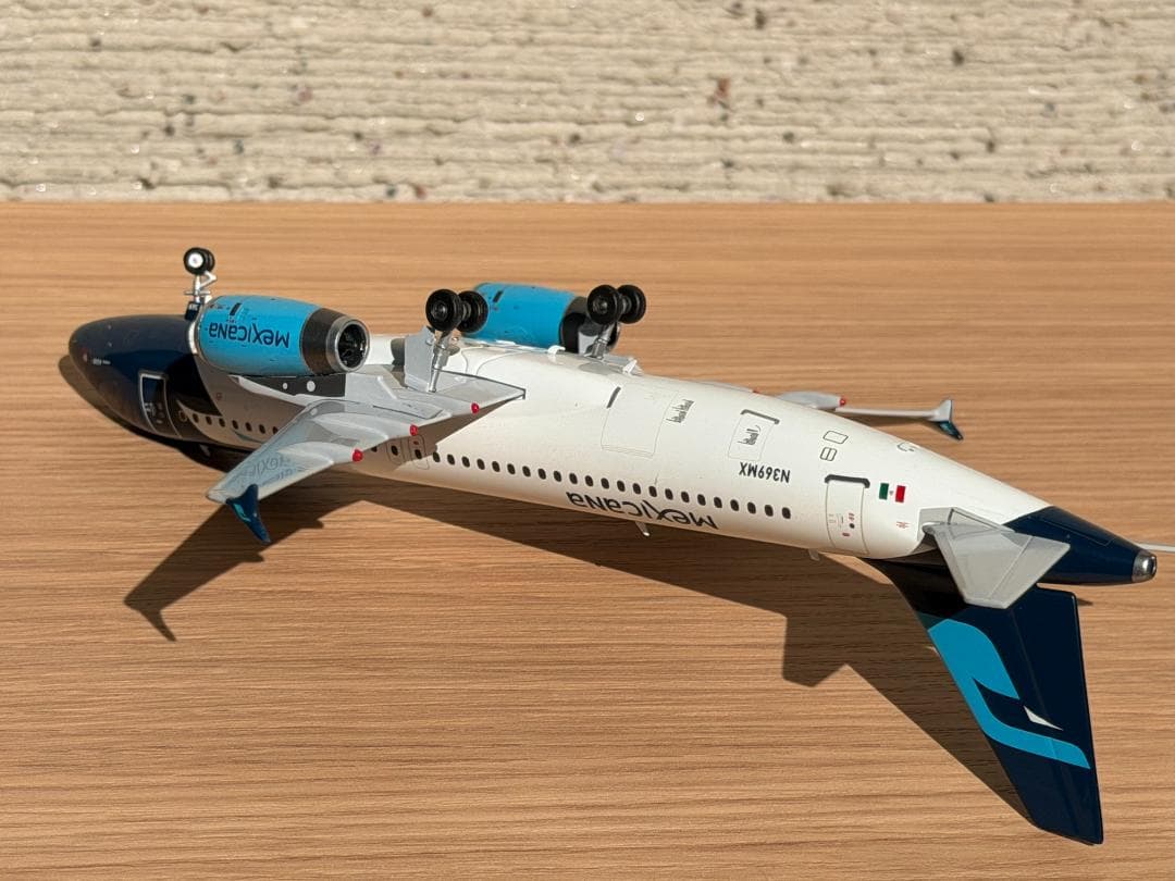 【絶版】G2MXA078 A320 メキシカーナ航空 N369MX 1/200