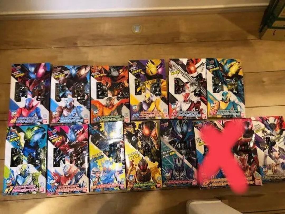 (バラ売りも可)仮面ライダービルドフィギュア　合計12ヶセット価格