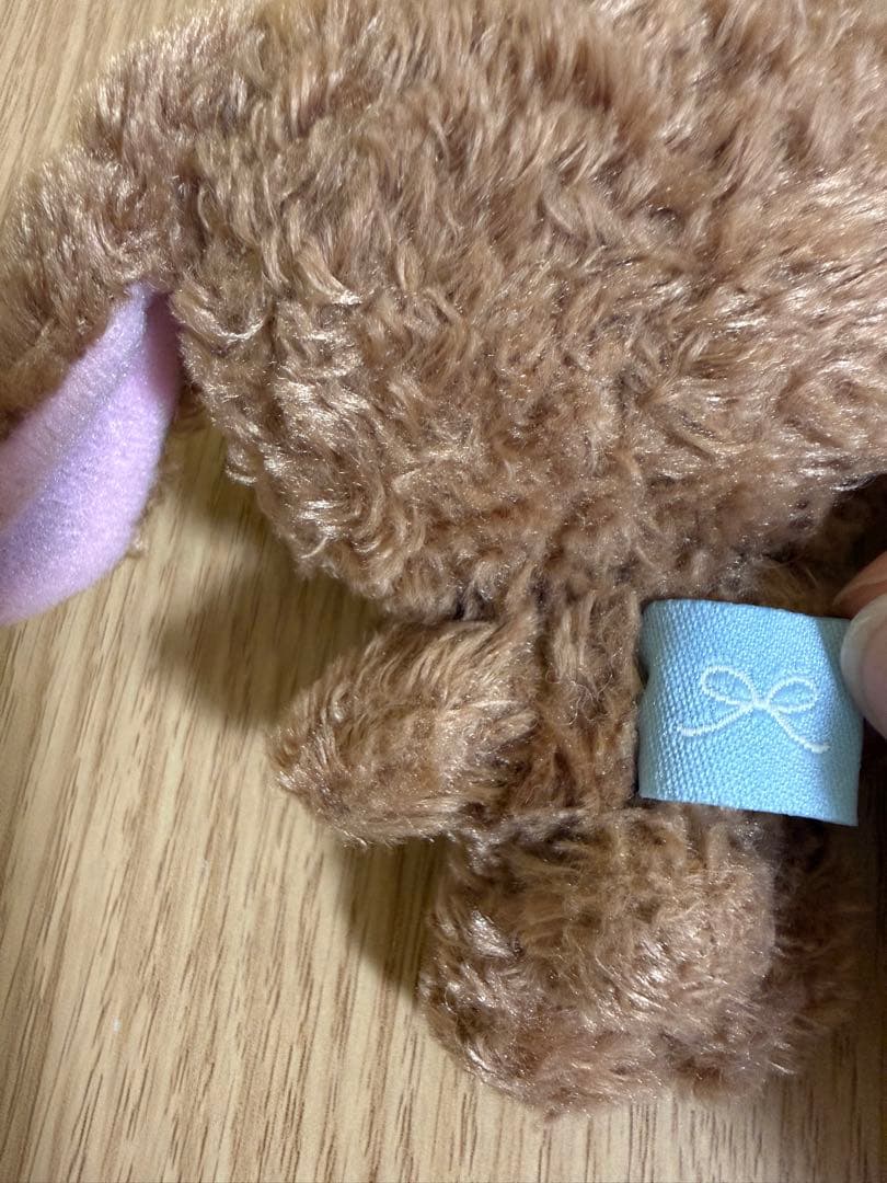 激レア　シュガーバニーズ　キーホルダー　ぬいぐるみ　くろうさ　平成初期　当時品