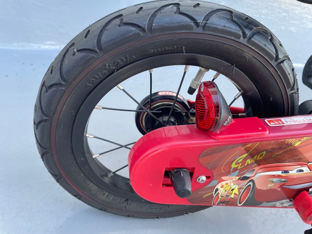 カーズ 12インチ 自転車 ペダル着脱可