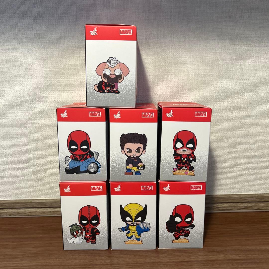 コスビ デッドプール&ウルヴァリン ホットトイズ コンプリート