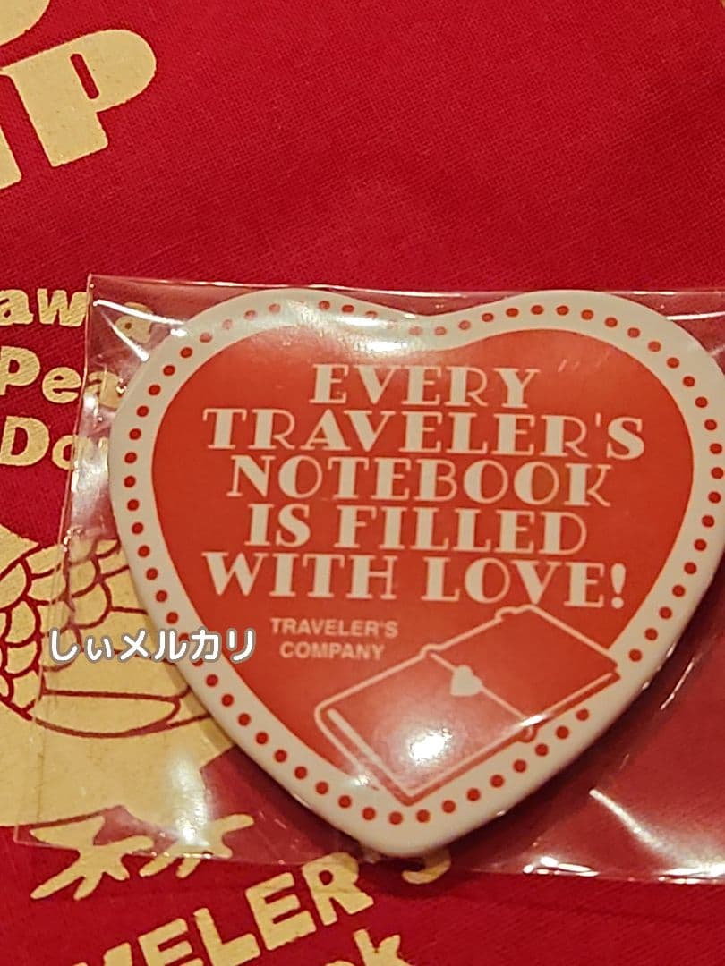 雪月花✨ コットンバッグ カンバッジ LOVE AND TRIP