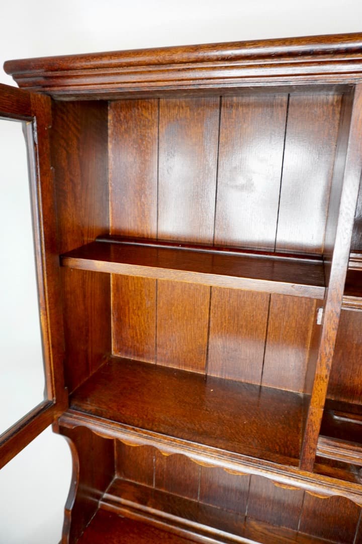 ド*ん様 イギリス アンティーク カップボード 1940年代