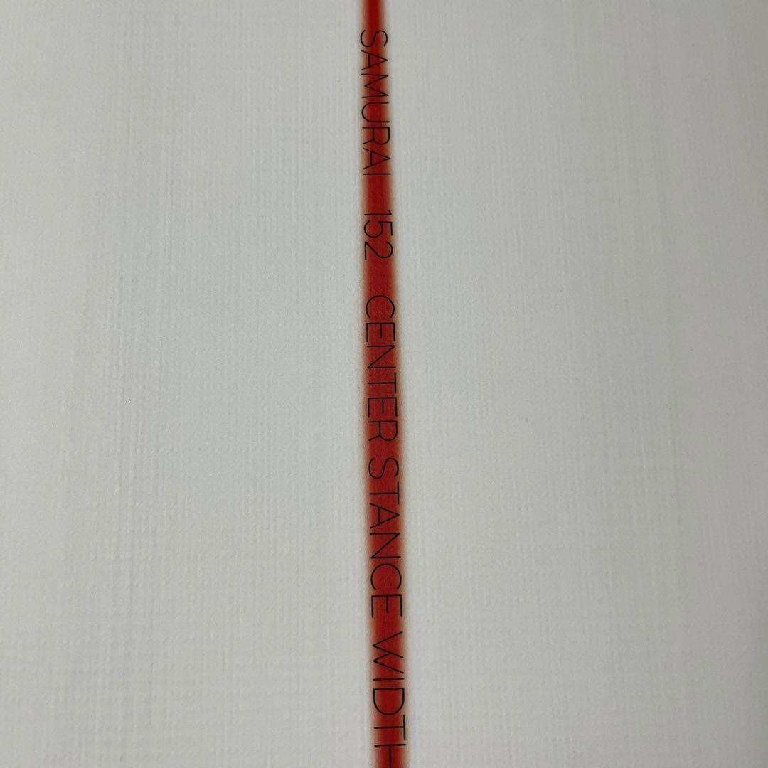 新品未使用 2024モデル 眞空雪板等 侍 152cm グラトリ ラントリ