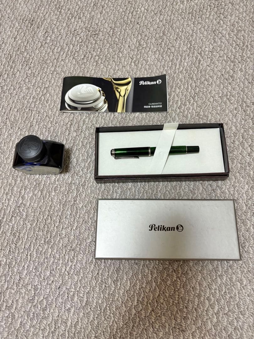 万年筆　Pelikan（ペリカン）M205 オリヴィーン　インク（無料）