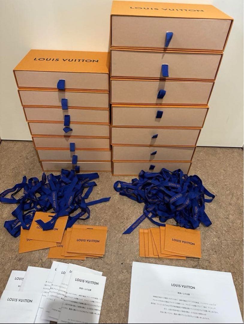 LOUISVUITTONルイヴィトン　長財布サイズ　14箱セット