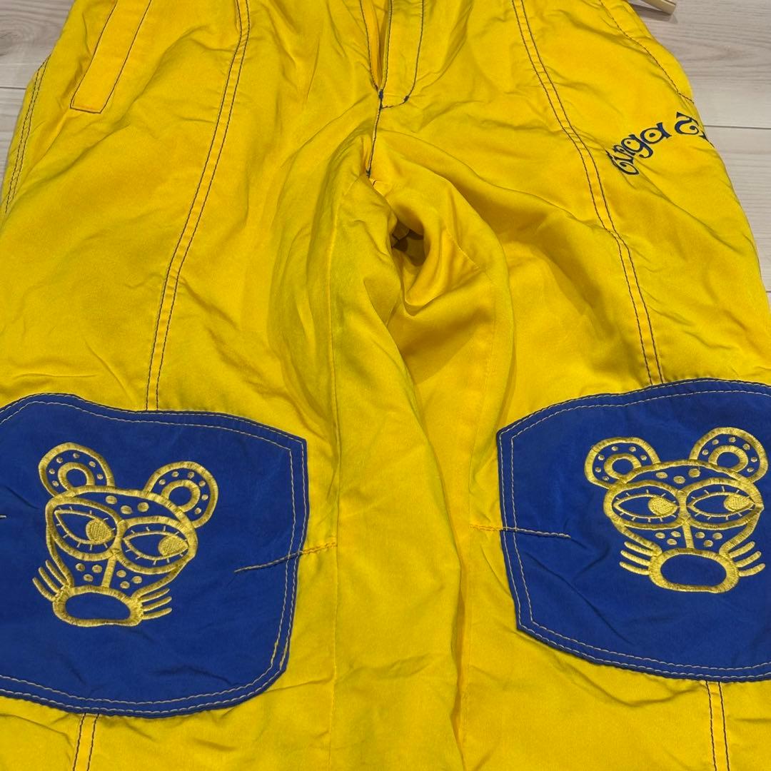 DESCENTE Tinga Tinga柄 ジャケットとオーバーオールセット