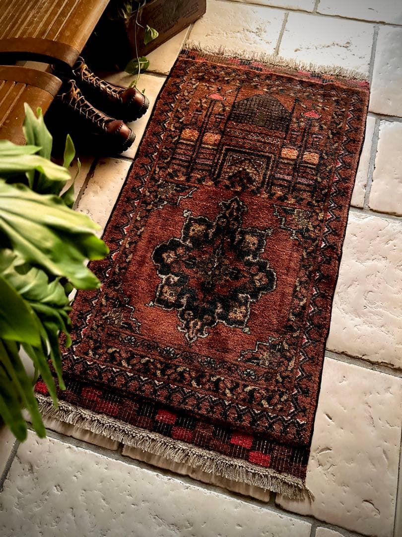 トライバルラグ　ヴィンテージラグ　アフガンラグ　トルクメン　プリミティブアート