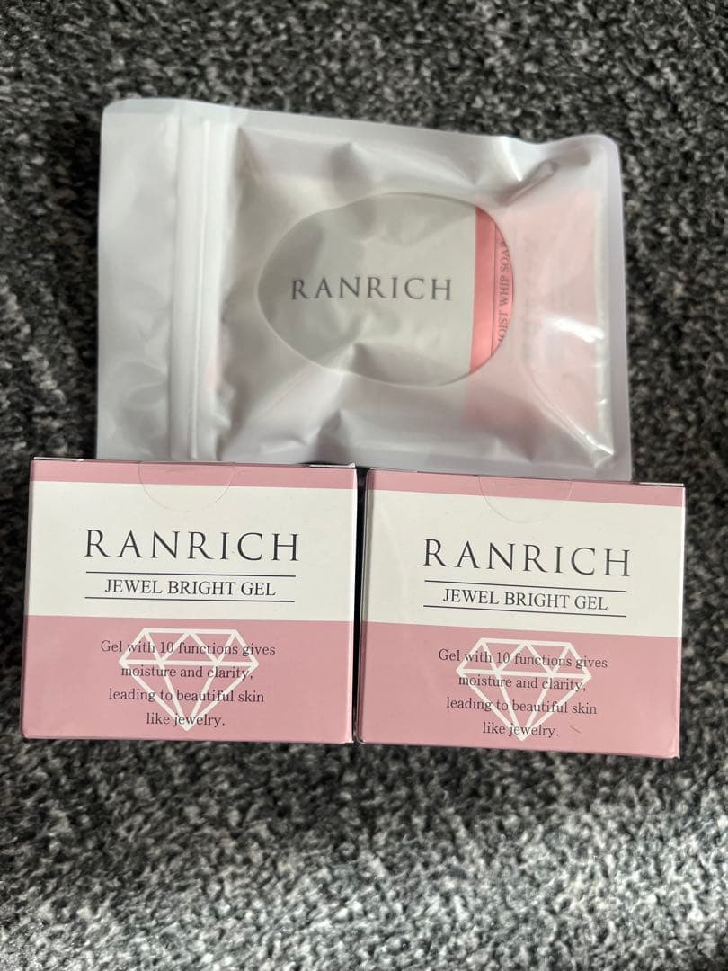 薬用ランリッチ　美白オールインワン　宝石ジェル