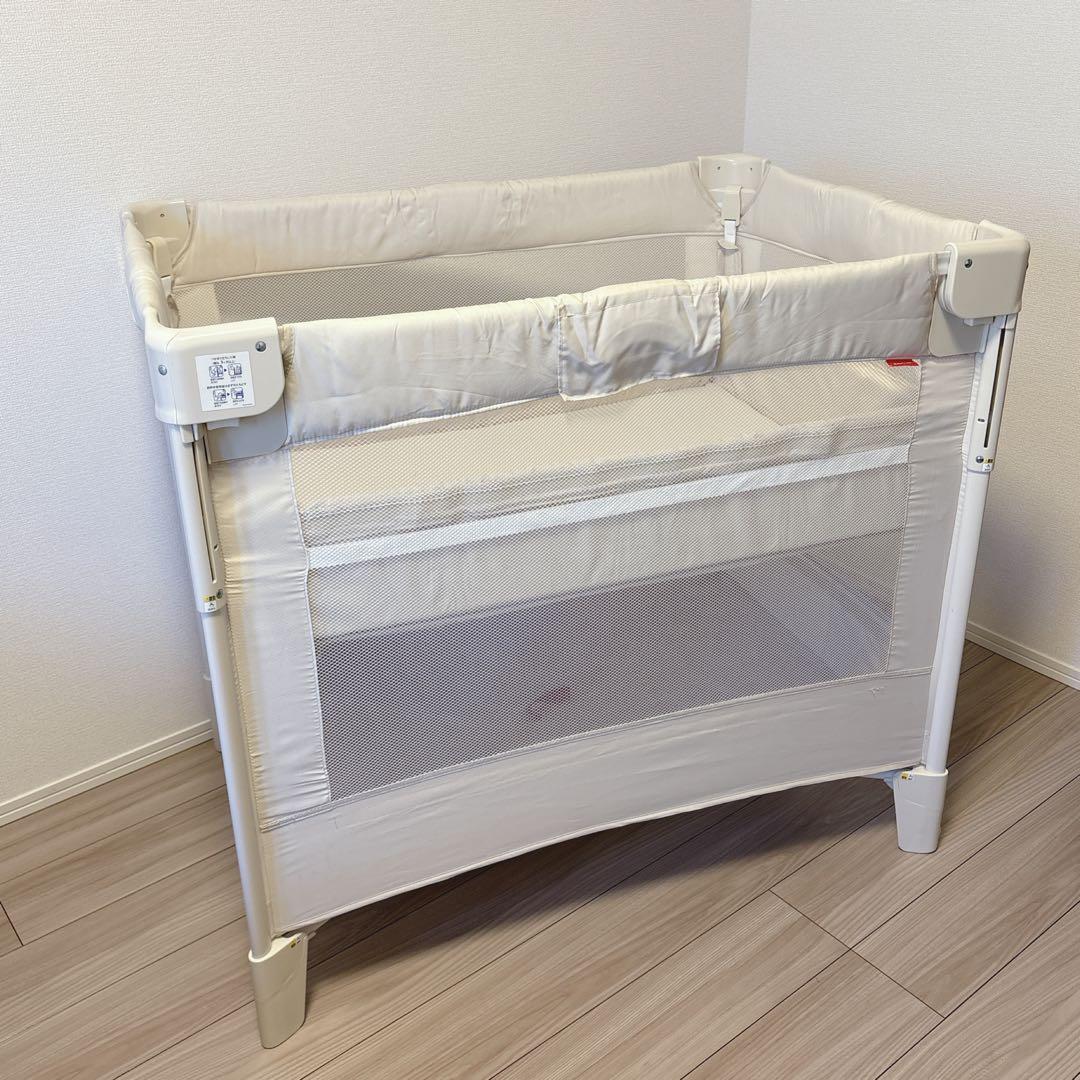 【美品】 Aprica ココネルエアー ベビーベッド 66046 アップリカ
