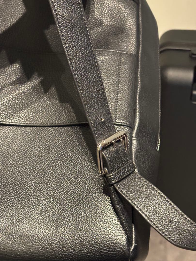 バッグ AUCENTIC Full Grain Leather Backpack