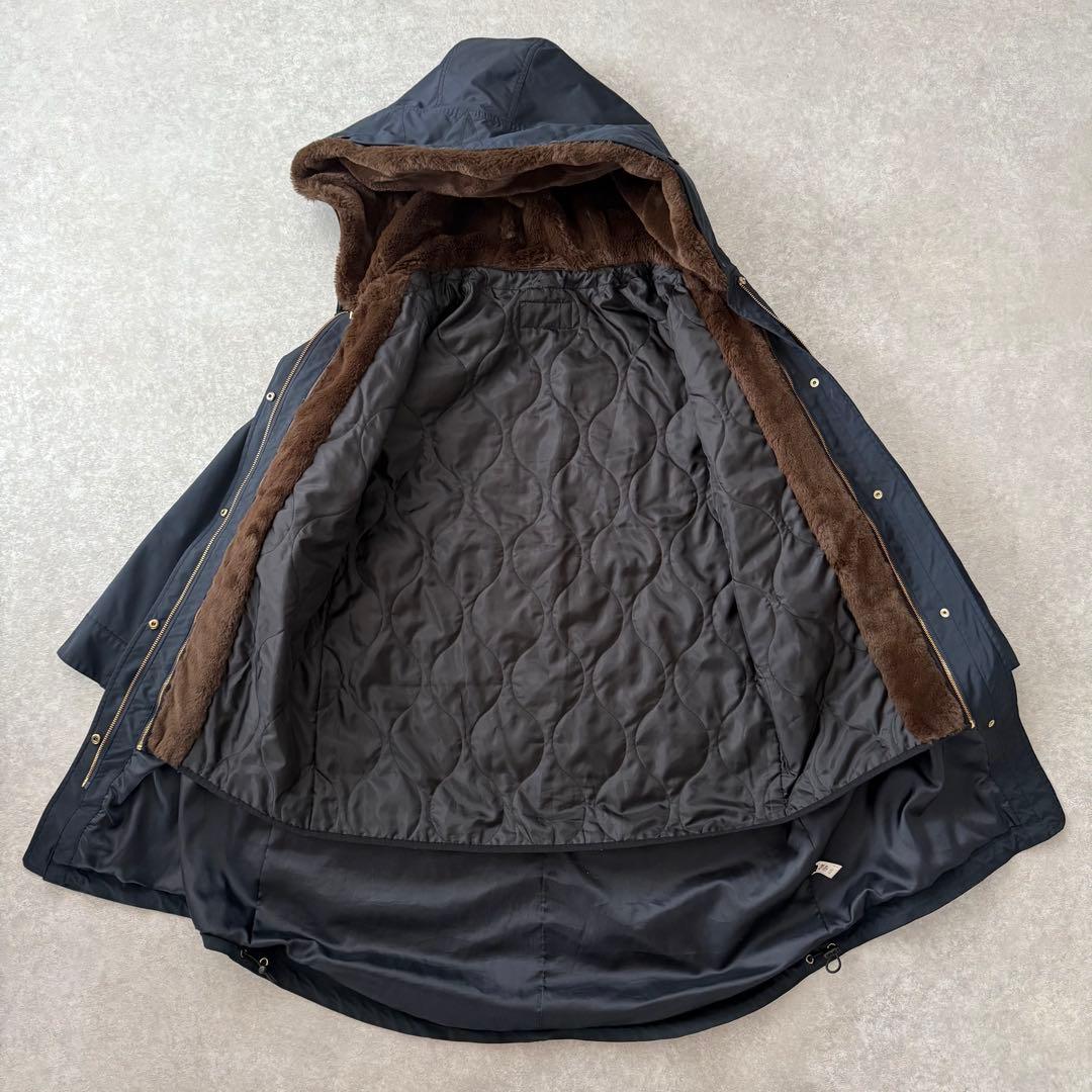 定価2万 美品 アローズ グリーンレーベルリラクシング 3way モッズコート