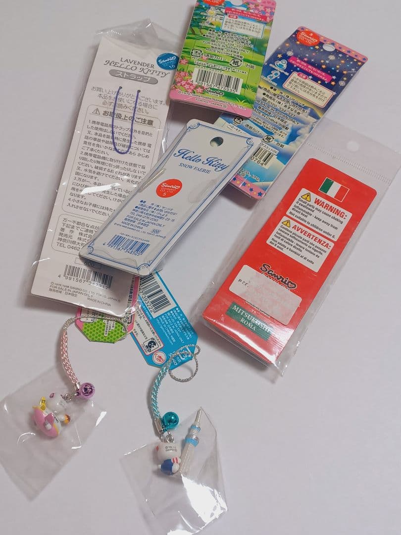 ご当地　ハローキティ　マスコット　根付け　ストラップ　キーホルダー　まとめ売り