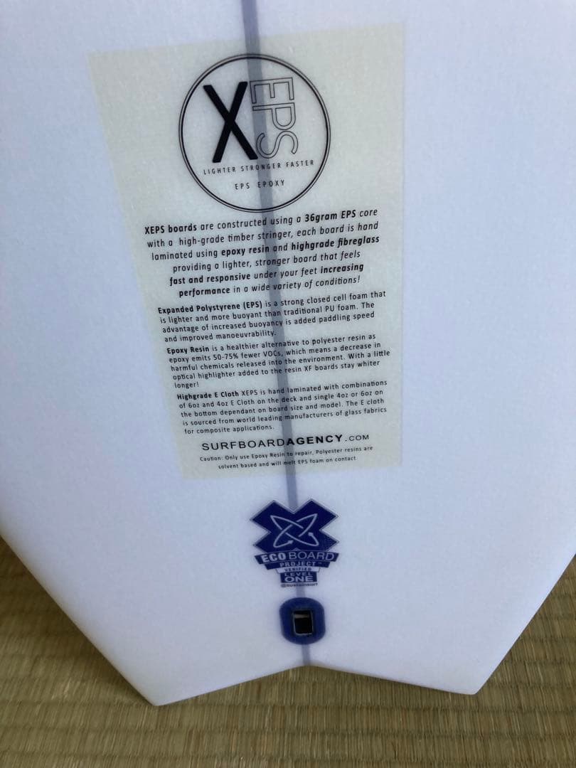 新品未使用アロハサーフボードEPS5'6