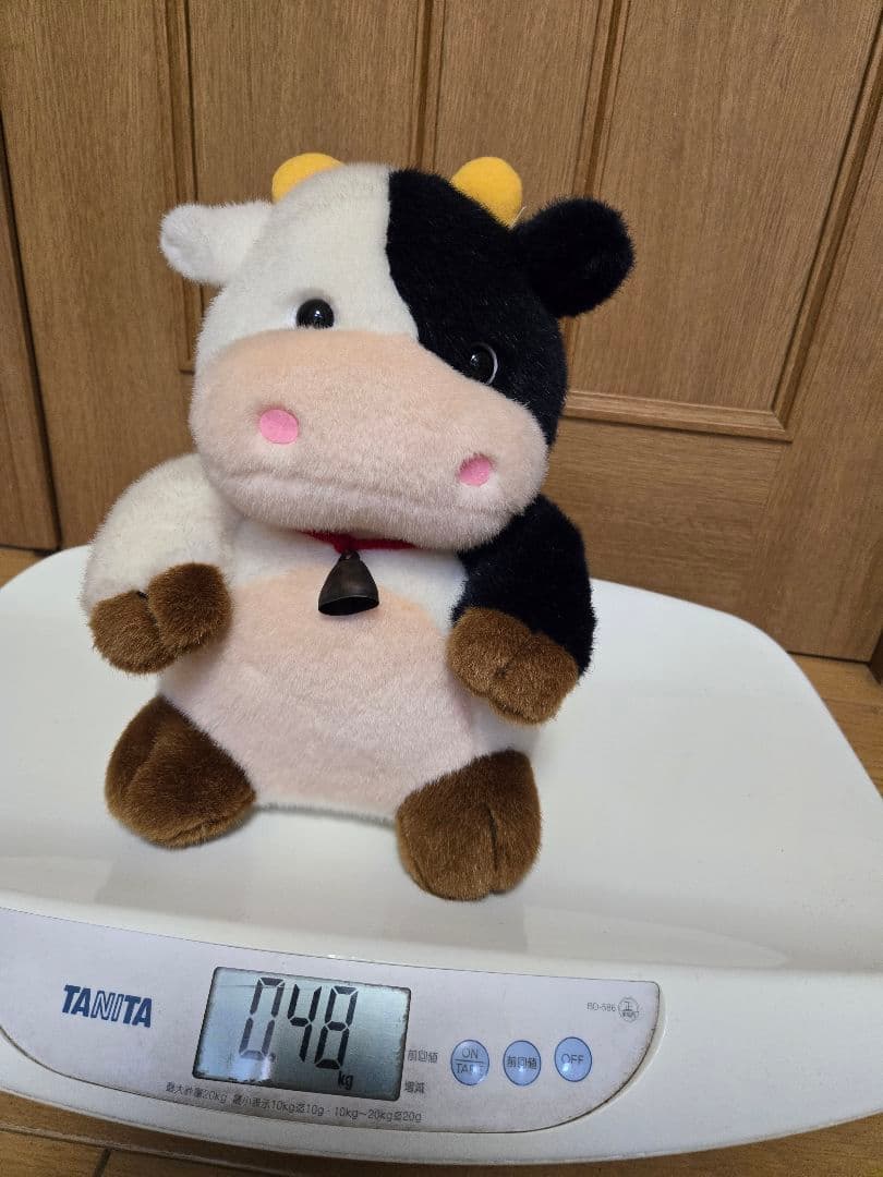 ヒロクンハウス レトロ 牛 ぬいぐるみ　特大　２個セット