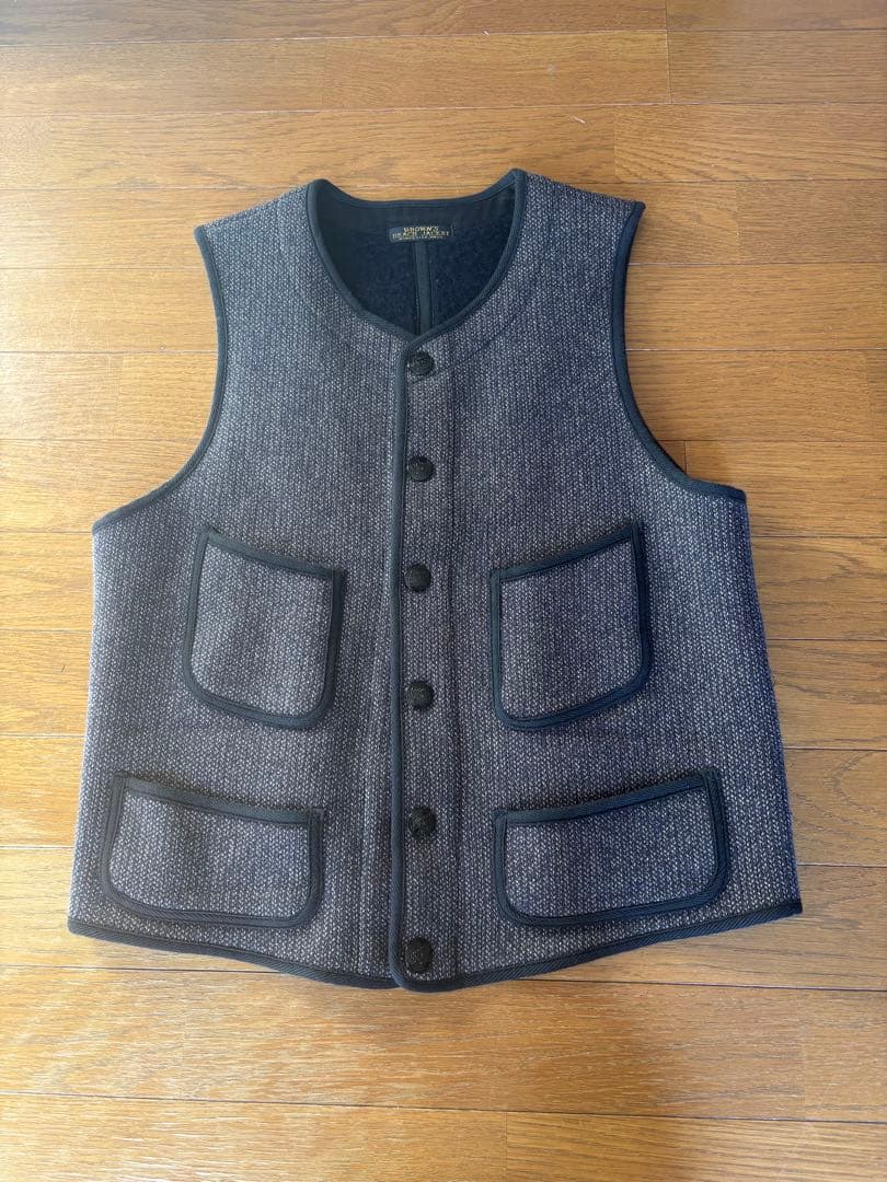 ロストヒルズ　Brown’s BEACH JACKET ビーチクロスベスト