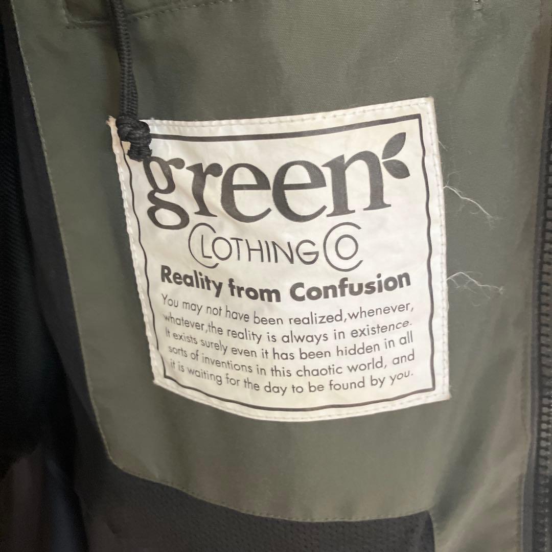 green clothing ウェア　上