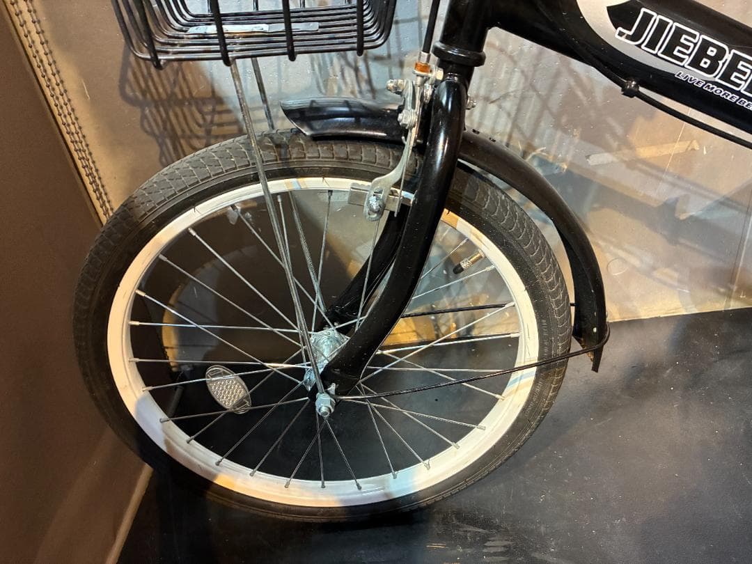 D20 中古折りたたみ自転車 JIEBEIER 20インチ ブラック