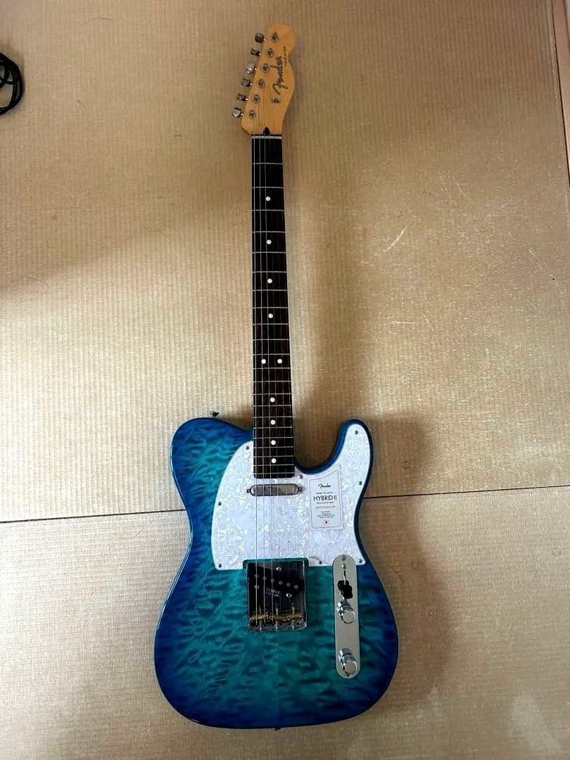 2024年限定！Fender Hybrid 2 tele aquamarine