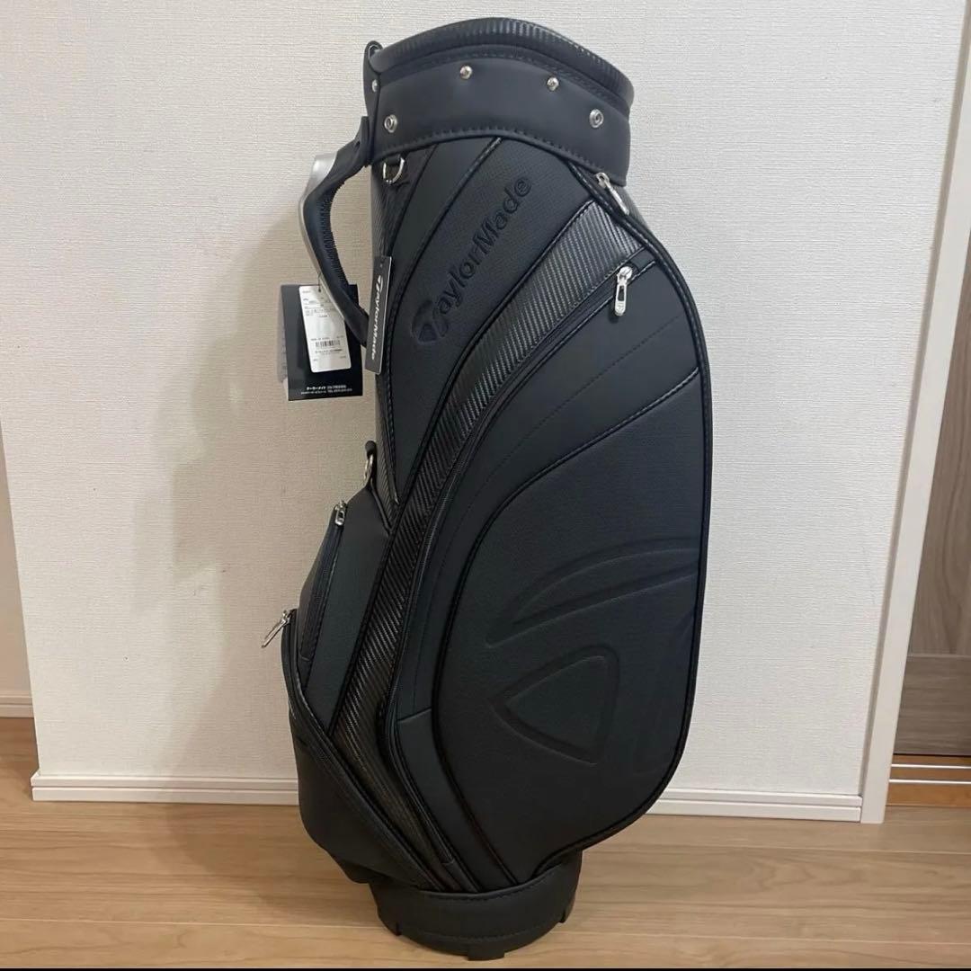 【新品】TaylorMade ブラック キャディバッグ