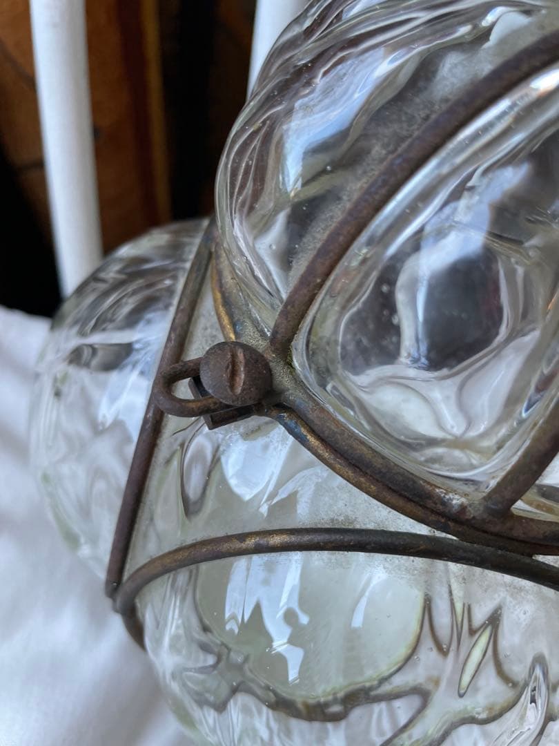 Takashiムラーノ　ガラス　ペンダントライト　ランプ　シェードレア