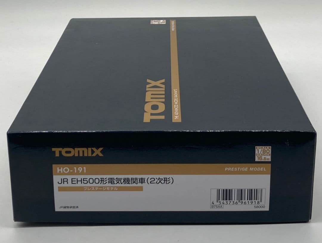 【美品】TOMIX HOゲージ EH500 2次形 HO-191