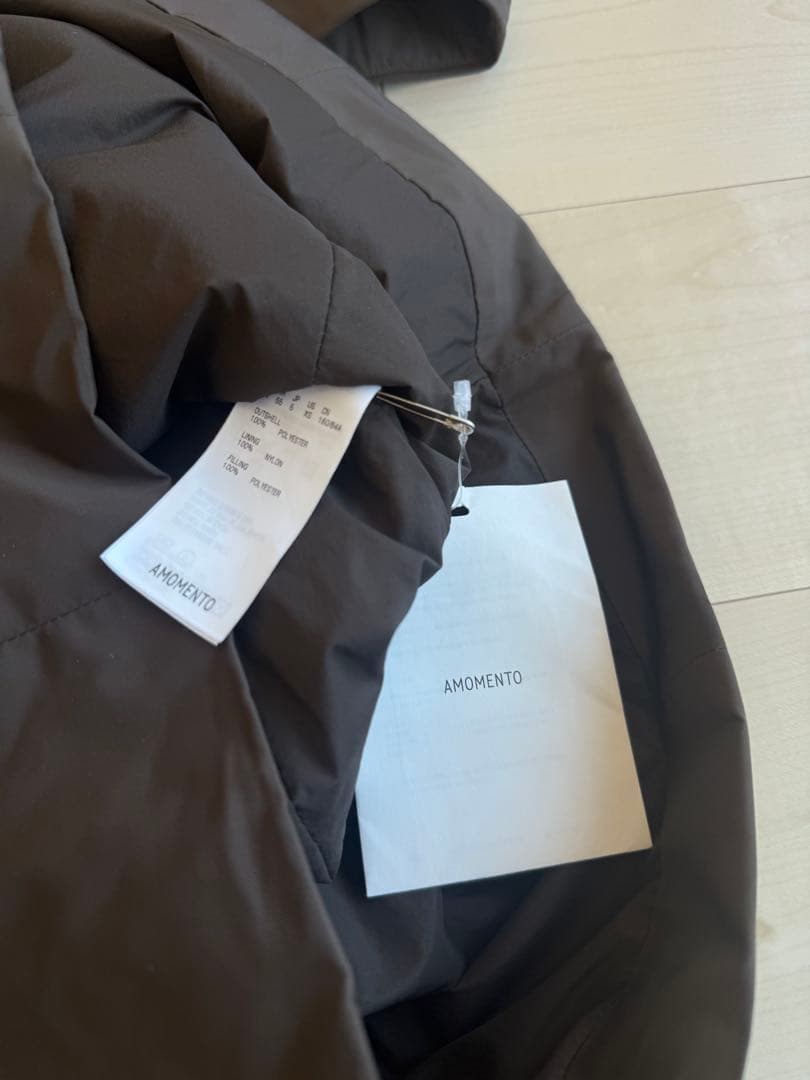 アモメント　amoment ナイロンドレス　2025aw