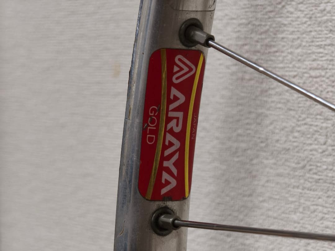 競輪 DURA-ACE HB-7600 完組ホイール 2本セット