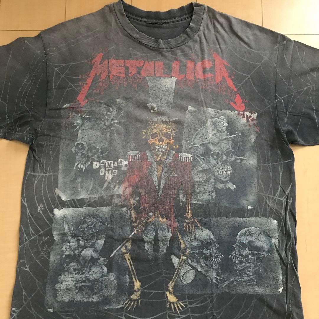本物 深瀬 メタリカ llica 1992年製ヴィンテージ Tシャツ