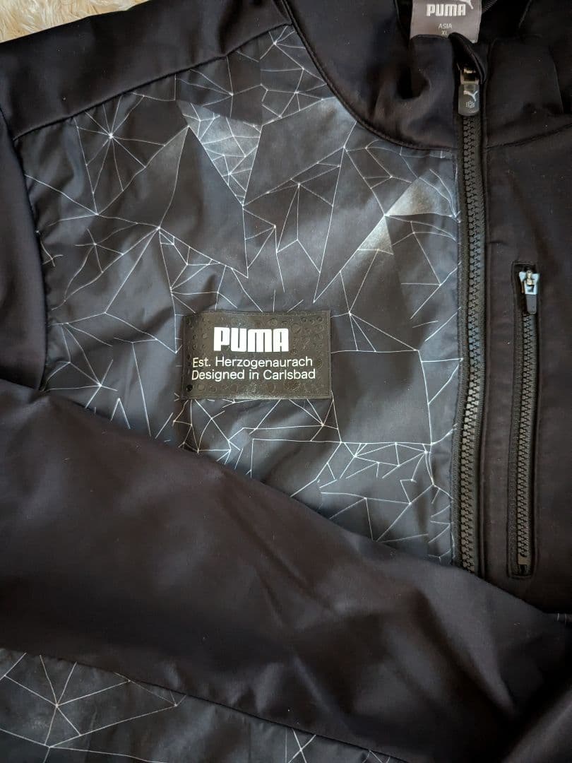 PUMA 中綿ベスト ブルゾン セット ストレッチ 防風 防寒 撥水 プーマ