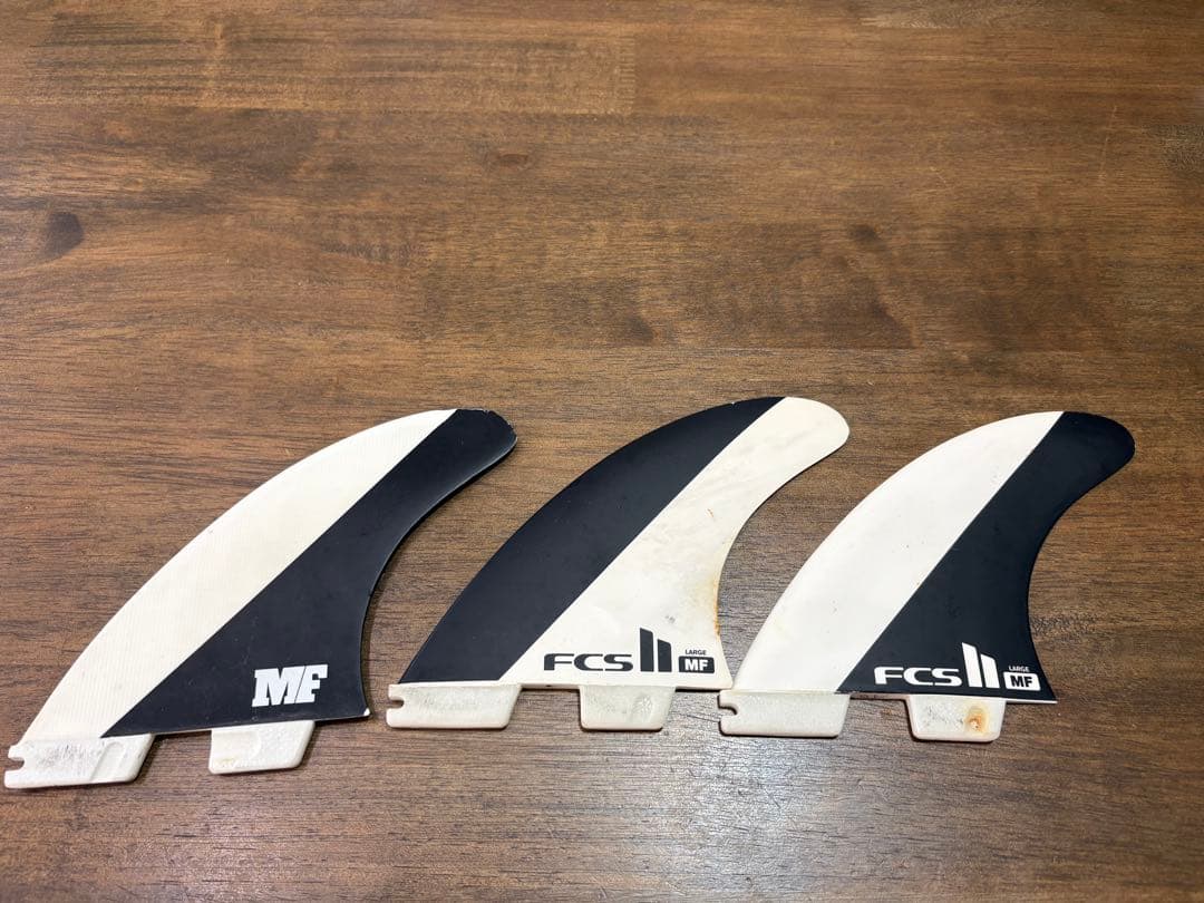 FCS II MF サーフボードフィン 3枚セット　large