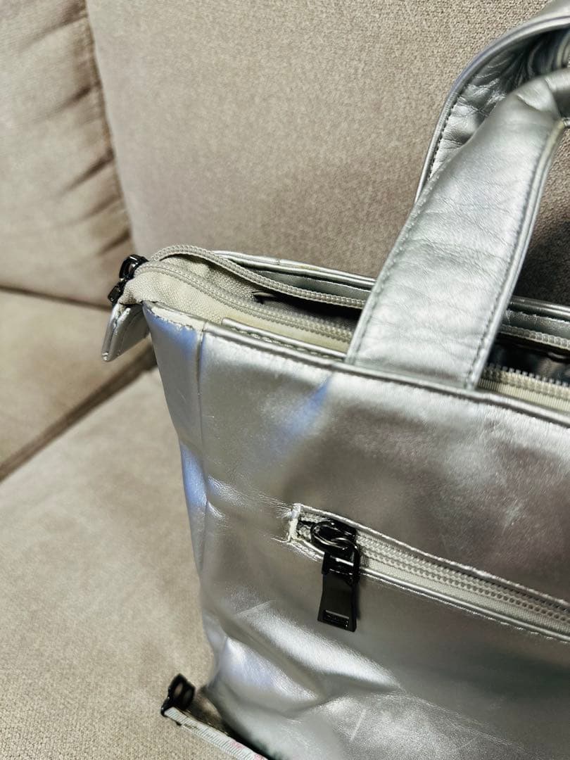 マスターバニーエディション バットマンバッグ シルバー