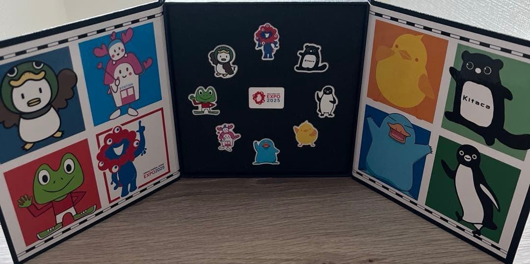 EXPO2025 ミャクミャク 【JR7キャラクター】 ピンバッジセット