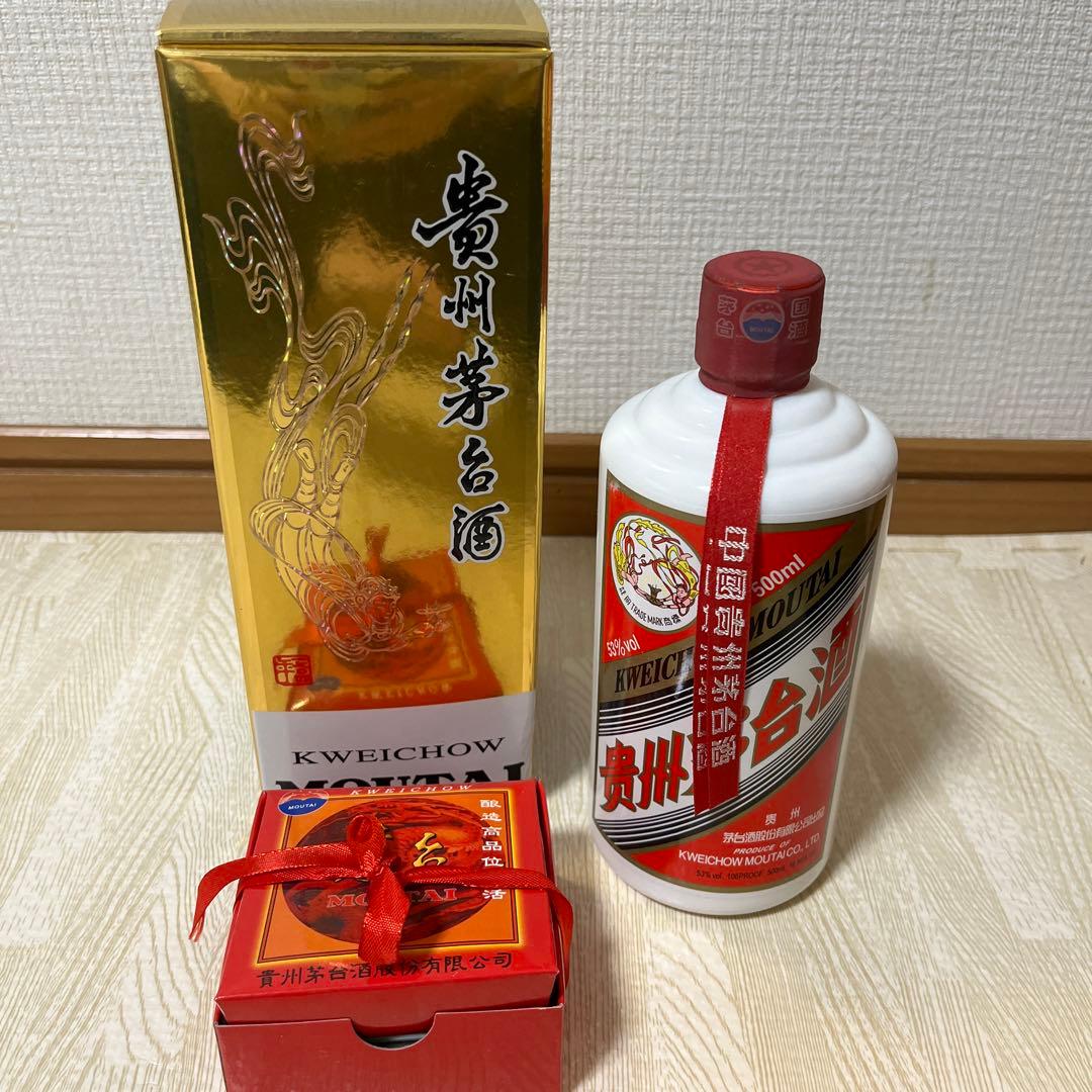 貴州茅台酒(MOUTAI)2018 500ml グラス2個付き