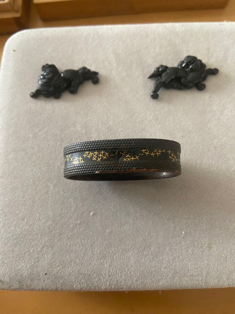 鍔　日本刀武具　古美術　年代不明