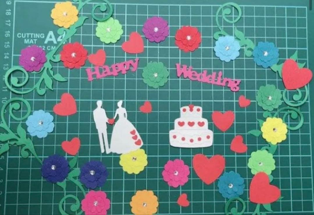 アルバム飾り　ウェディングセットオーダー受付中（＾ω＾）