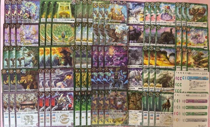 バトスピ　イザナギ&イザナミ　デッキパーツ　3コン