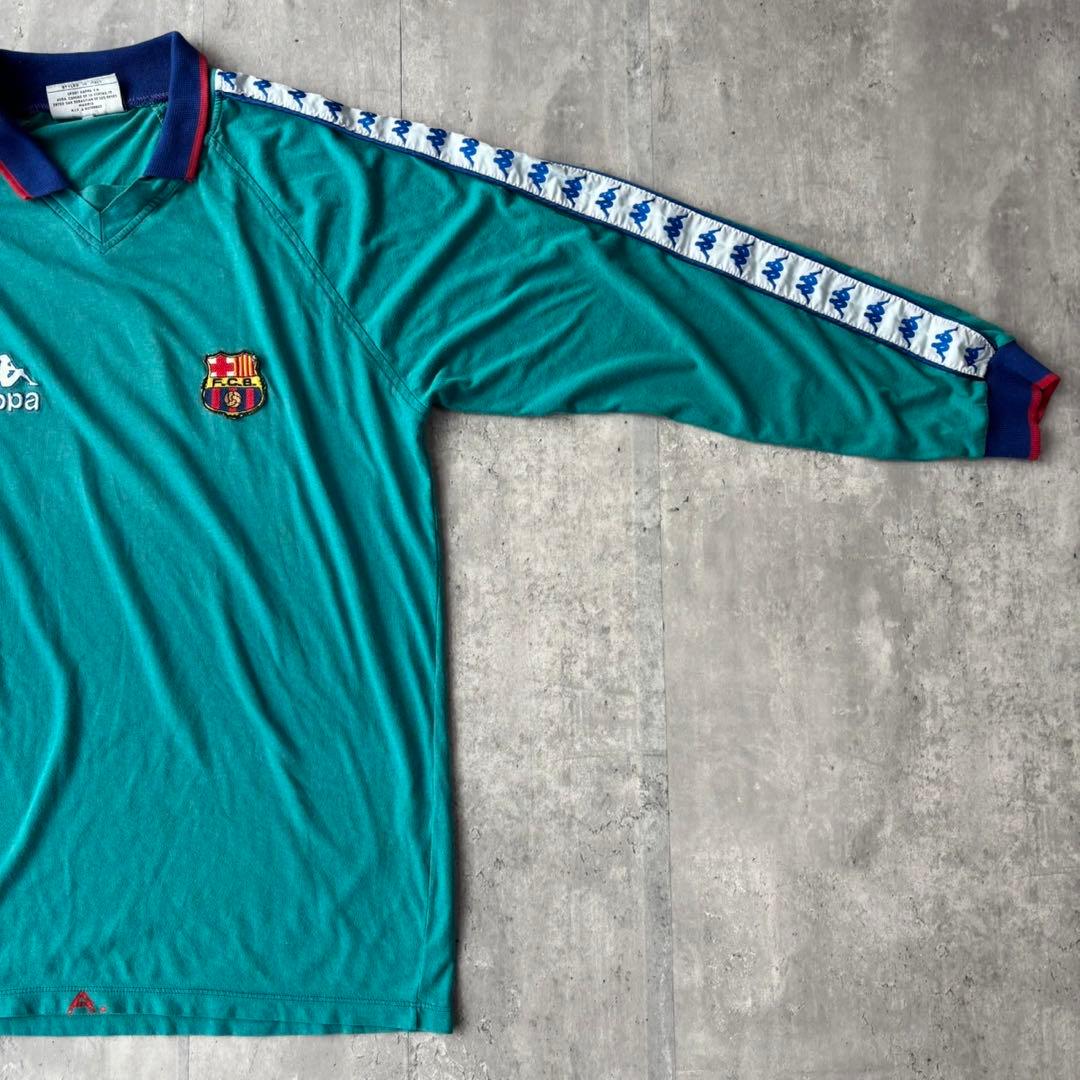 93/94 Kappa FC Balcelona バルセロナ　長袖トレーニング