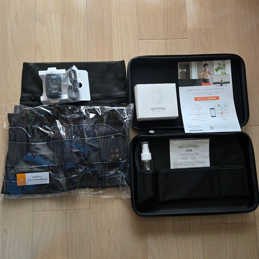 MTG SIXPADパワースーツコアベルトM SE-BC00B-M 美品