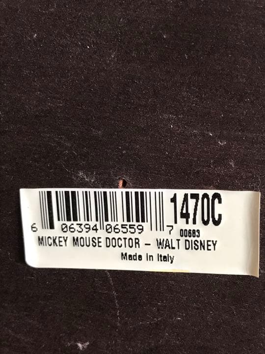 貴重✨ジョゼッペ・アルマーニ作のドクターミッキー&ナースミニー