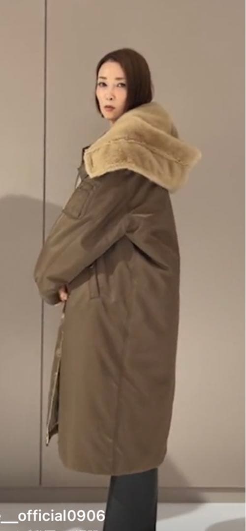 conte×upper heights ミリタリーコート　逸見えみり