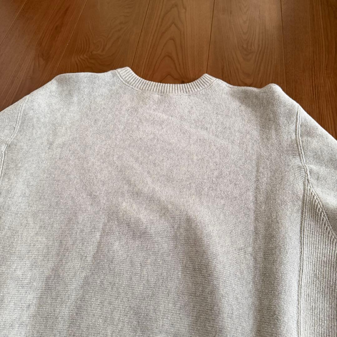 BODHI リバースウィーブ型 カシミヤ ニット セーター