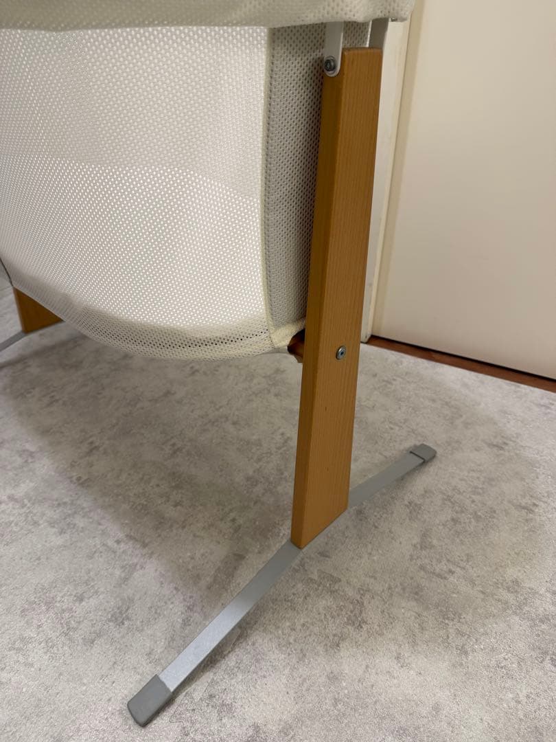 【美品】ベビービョルン クレードルハーモニー　ベビーベッド