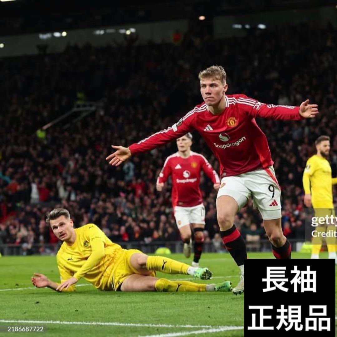 マンチェスターユナイテッド 24-25 ホーム 長袖 オーセン ホイルンド